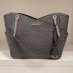 Michael Kors Jet Set Large Logo Shoulder Bag